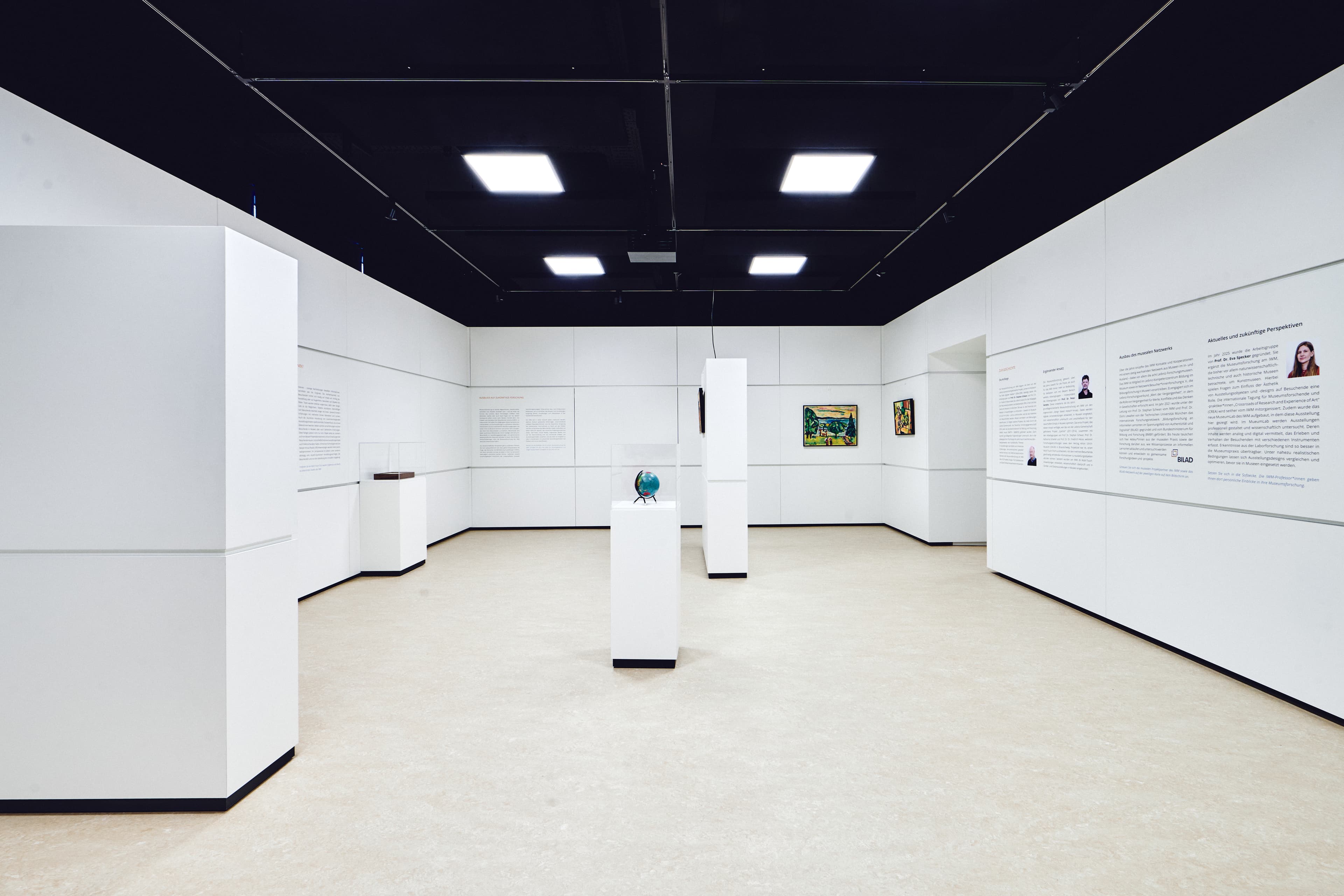 Blick in das MuseumLab ohne Personen