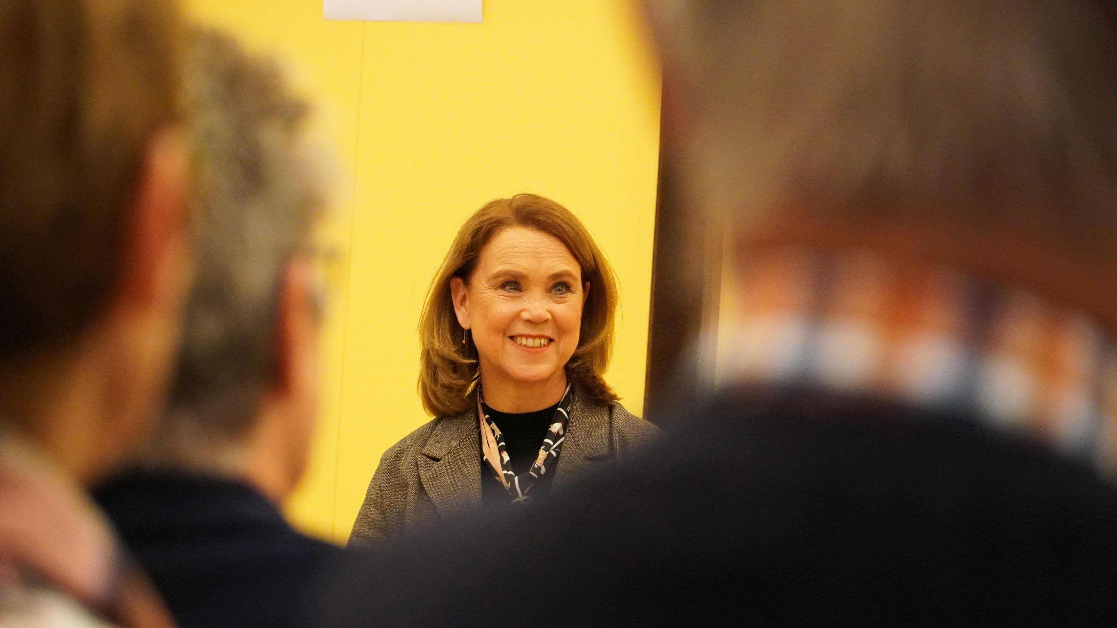 Petra Olschowski auf der Bühne des Cannstatter Forum