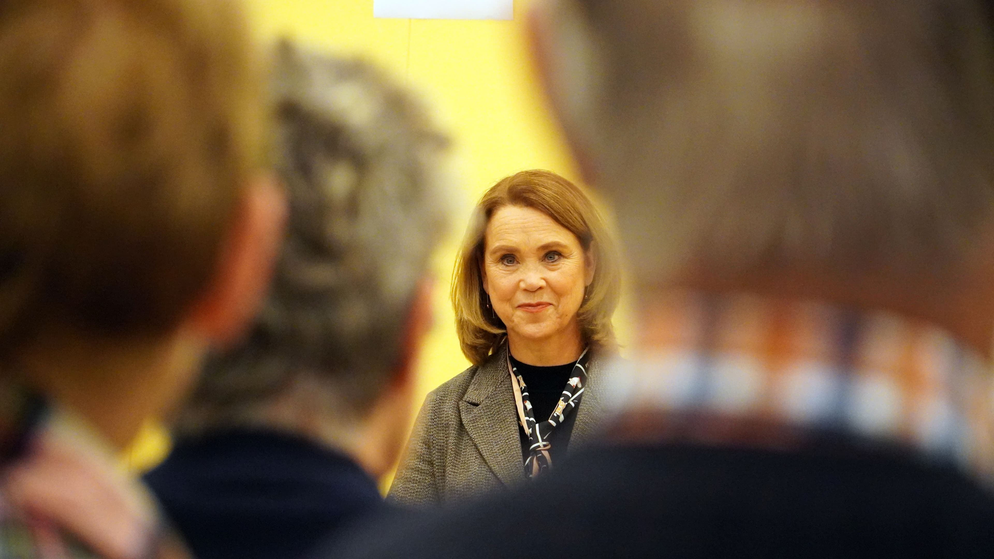 Petra Olschowski auf der Bühne des Cannstatter Forum